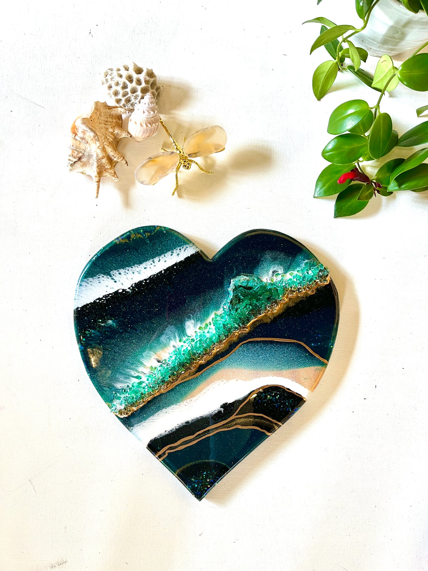 'Malachite'- Love Heart