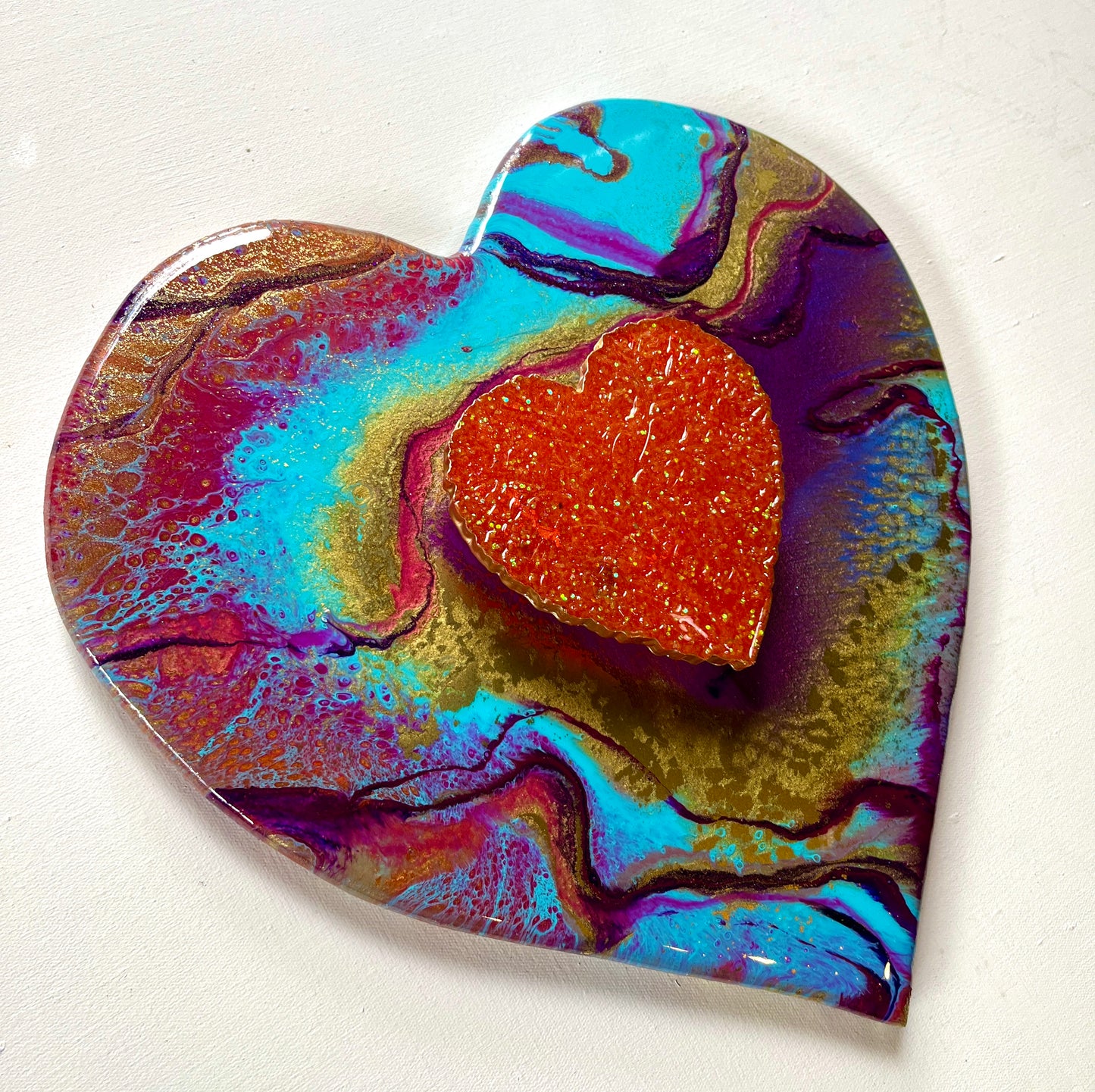 'Rainbow'- Love Heart