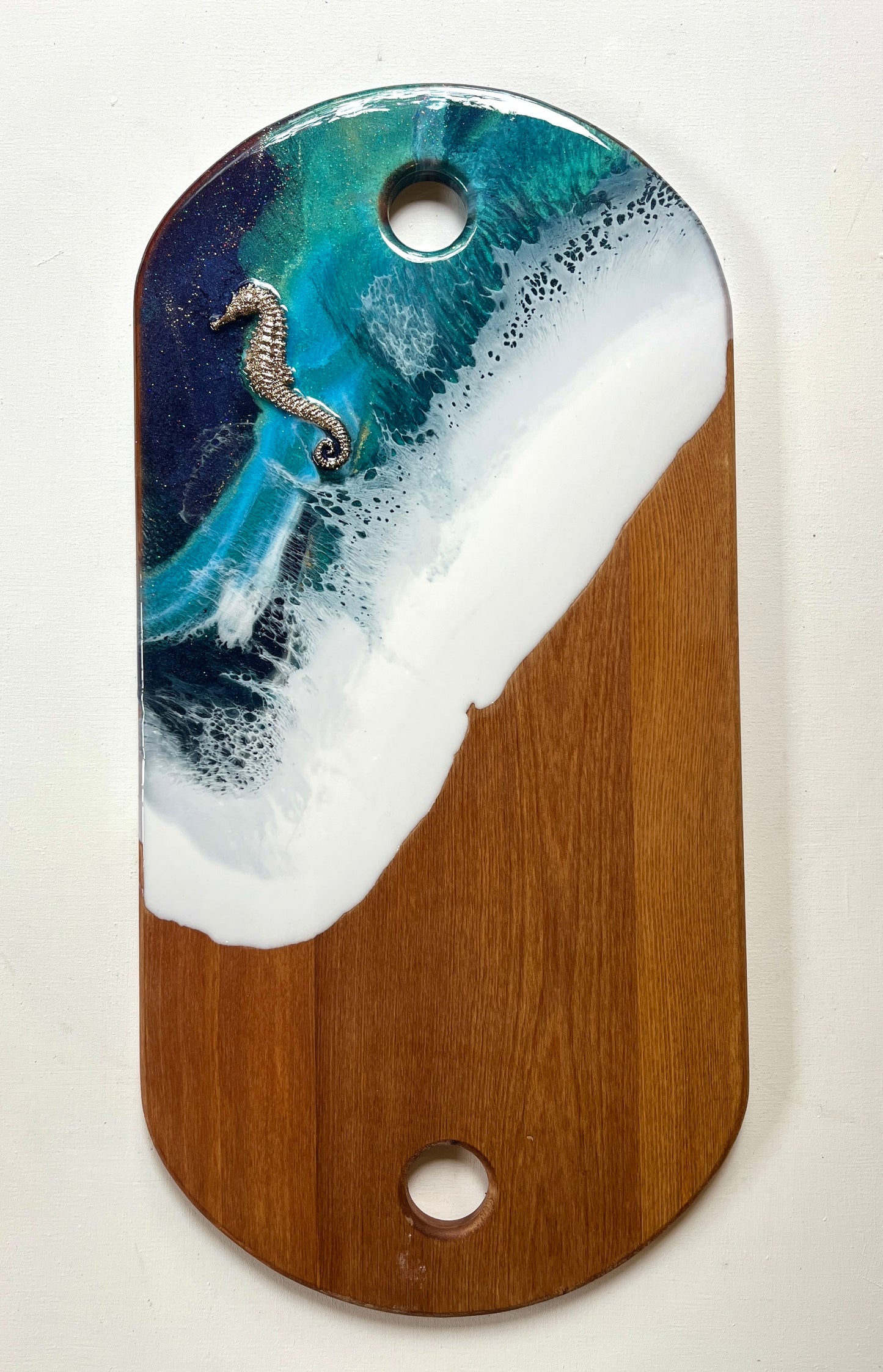 'Golden Seahorse'- Cheeseboard