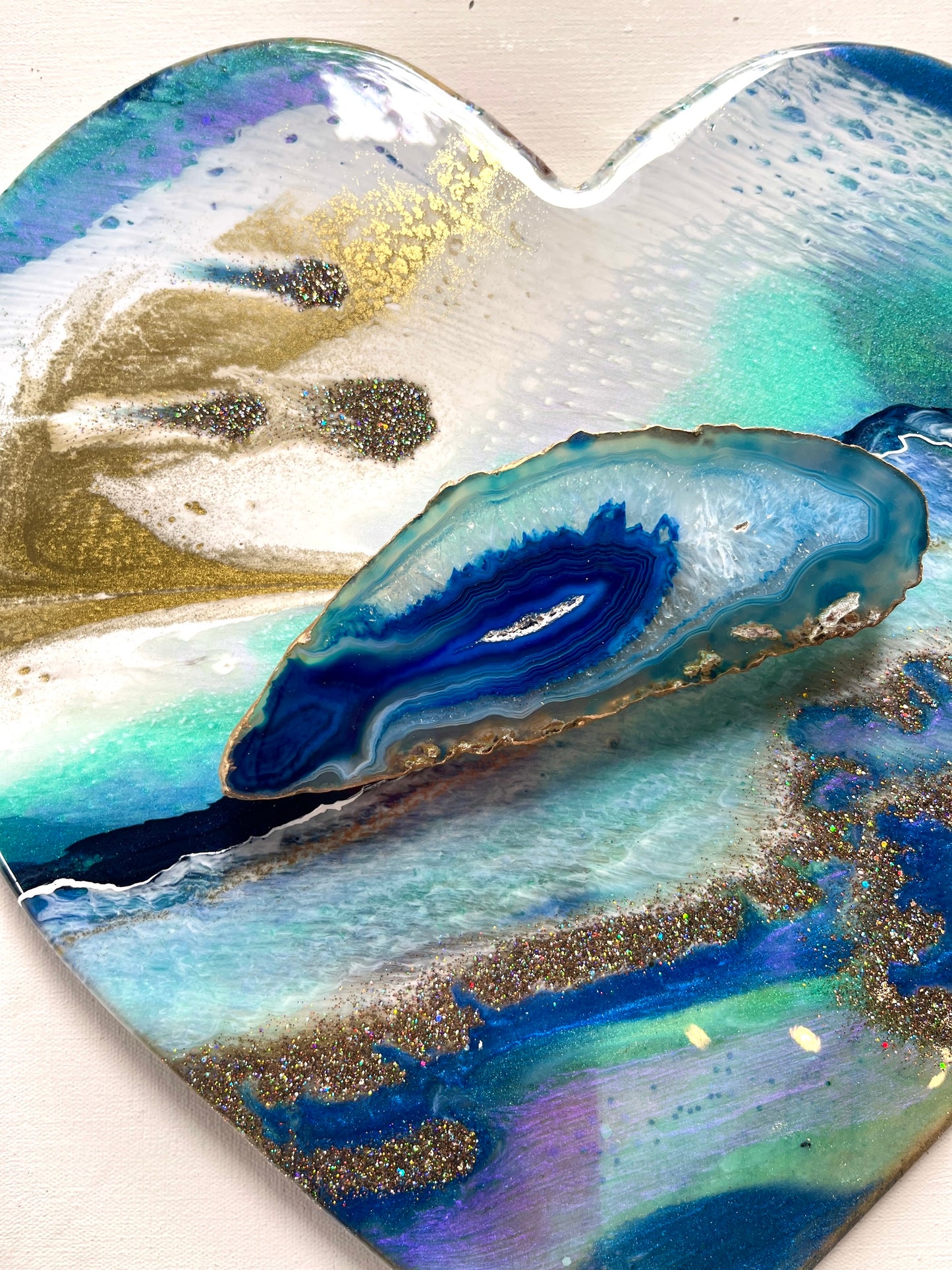 'Dancing Waves'- Love Heart