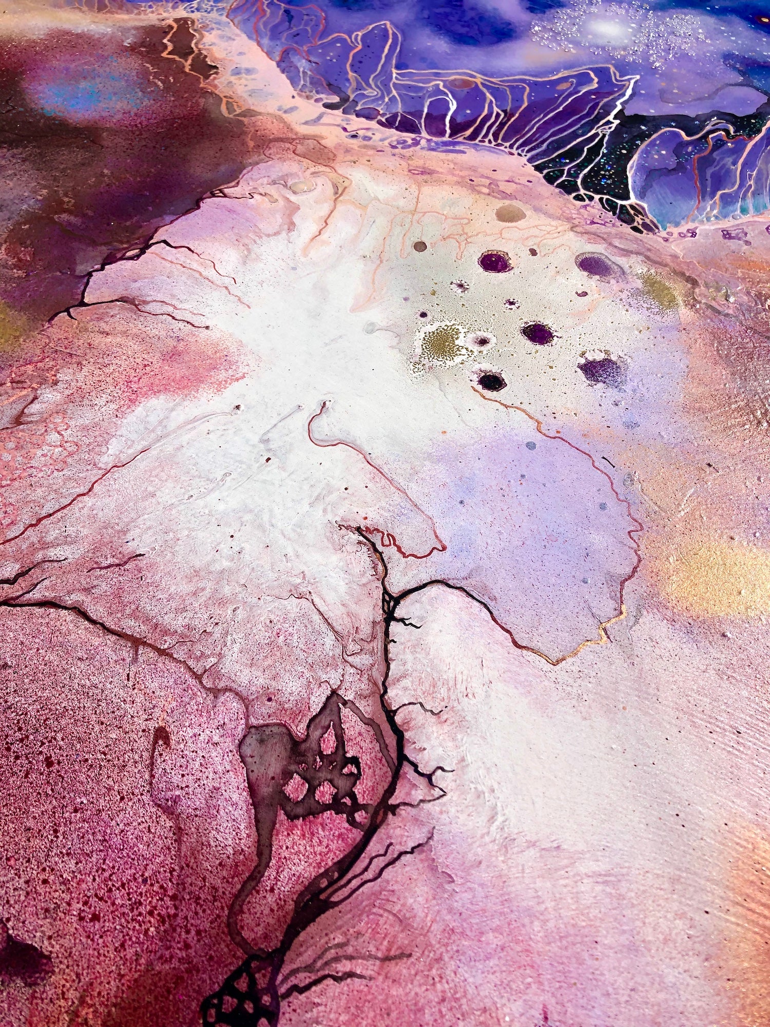 'Meet Me Under The Stars' - Leda Daniel Art Studio