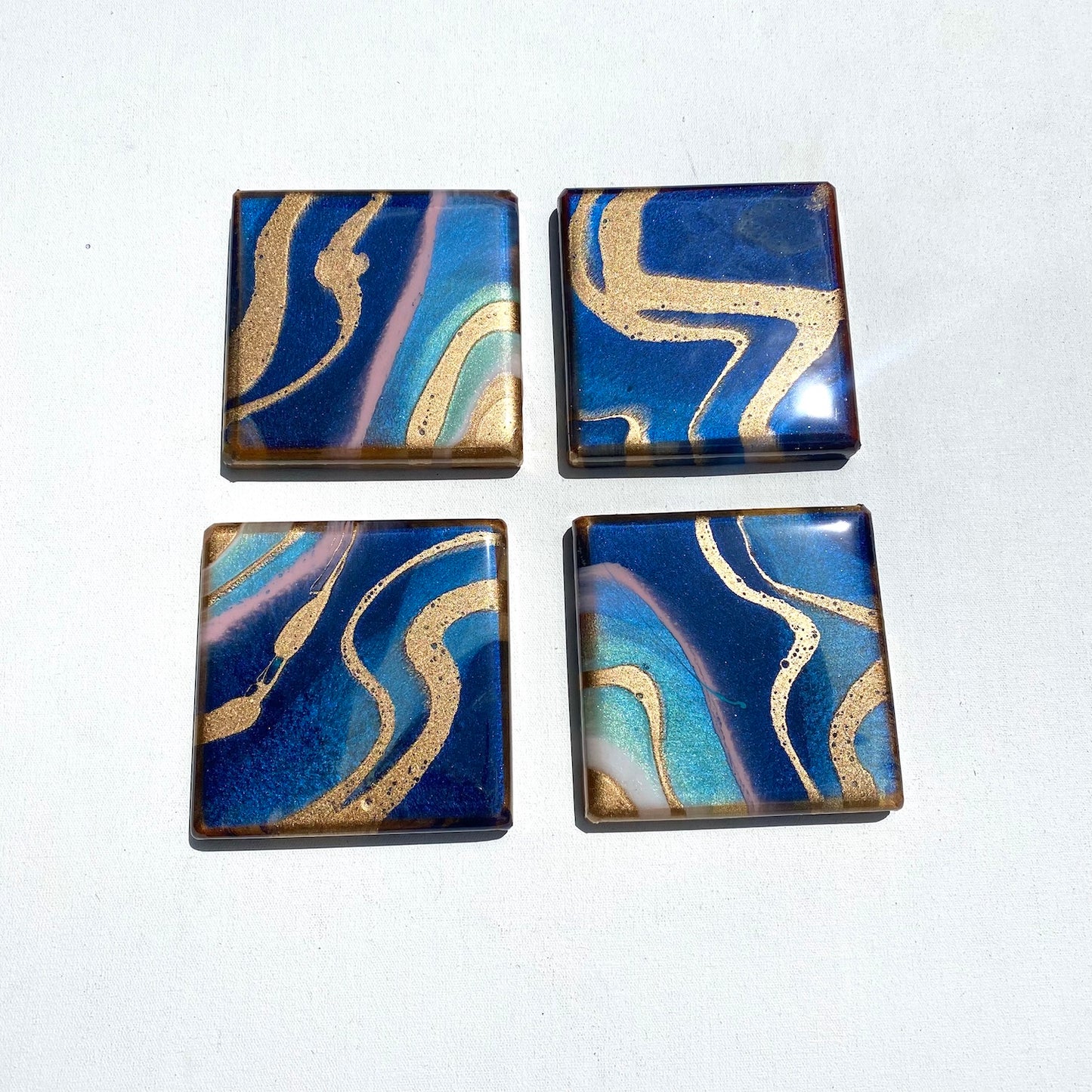 'Takapuna Beach'- Coaster Set