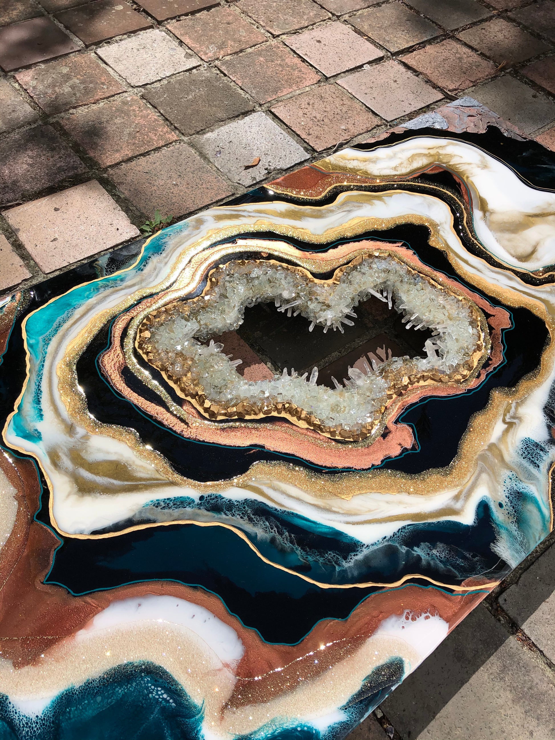 'Oasis' - Leda Daniel Art Studio