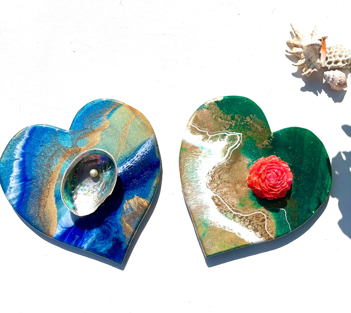 'Underwater Treasure' love heart