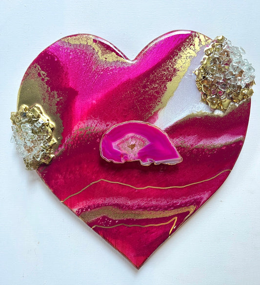 'Strawberry Gelatto'- Love Heart
