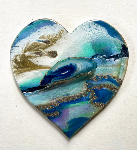 'Dancing Waves'- Love Heart