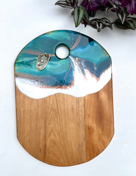 'Sunset at the Beach'- Cheeseboard