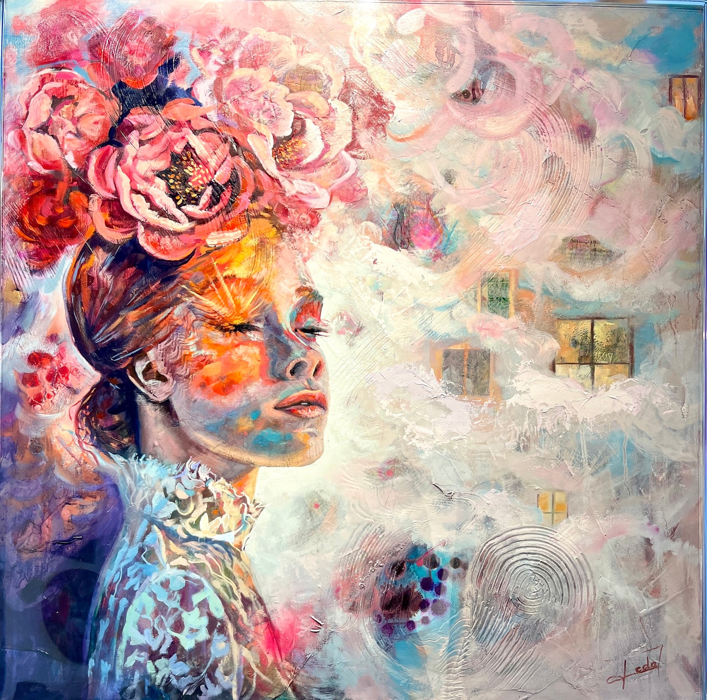 'Windows to the Soul' - Leda Daniel Art Studio