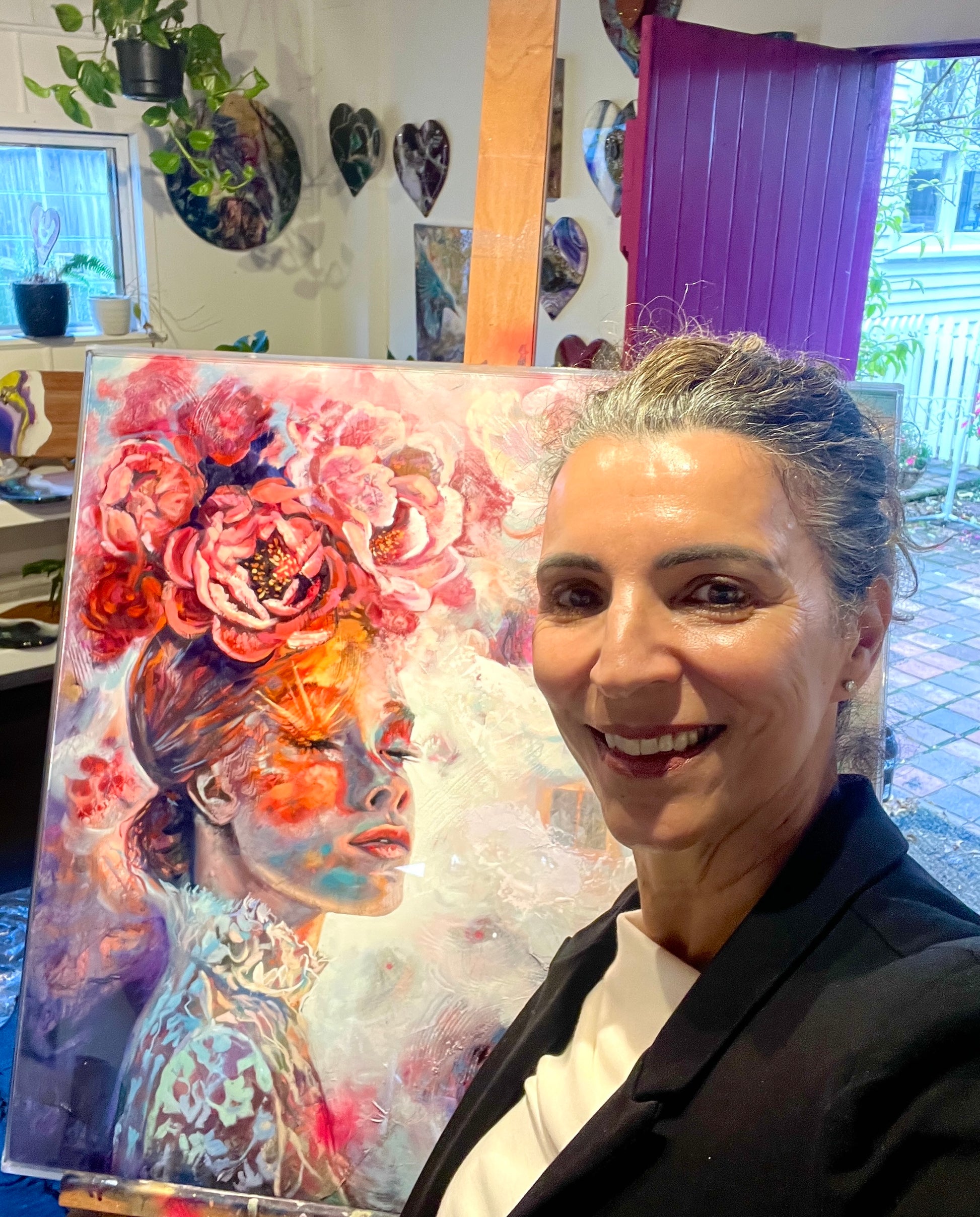'Windows to the Soul' - Leda Daniel Art Studio