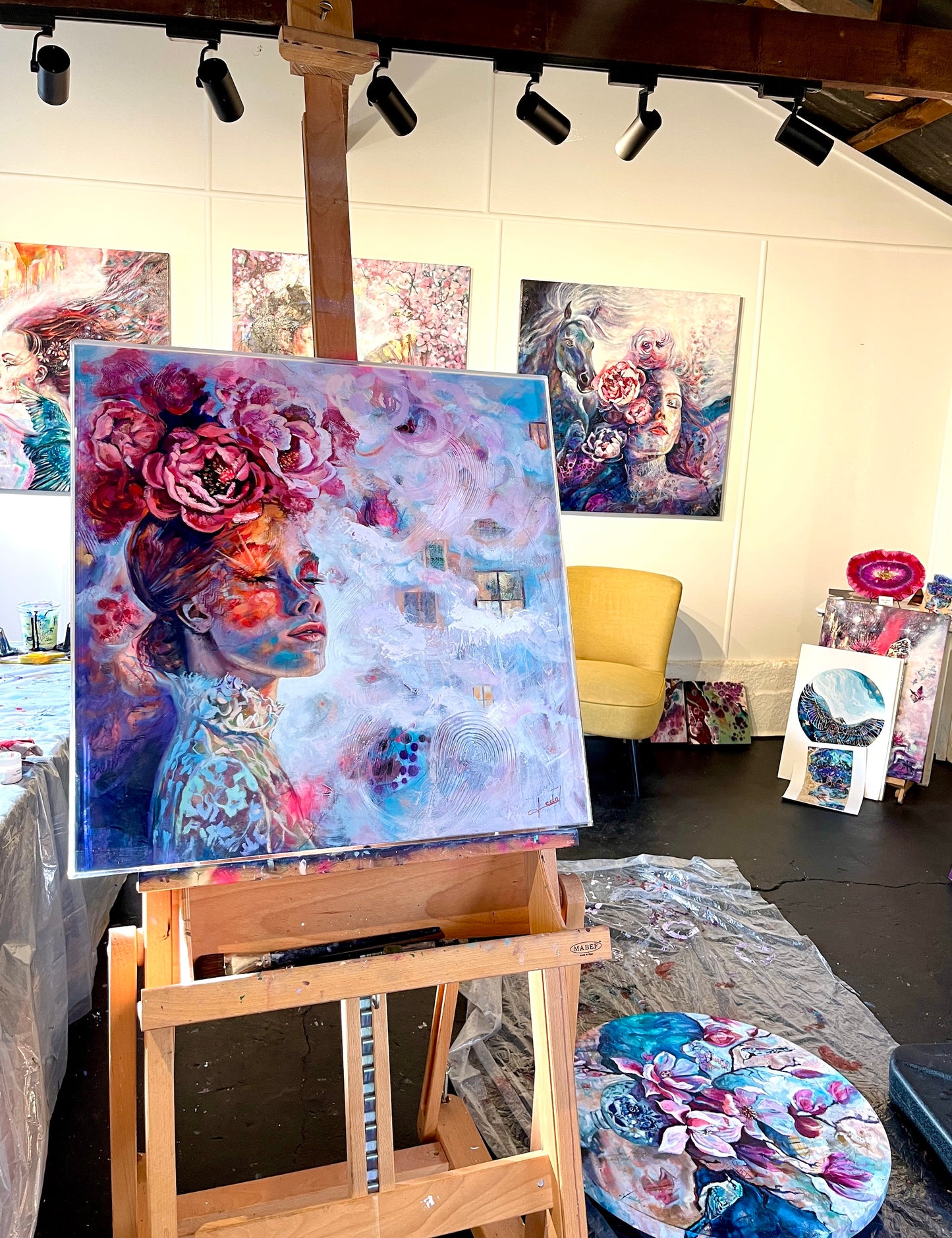 'Windows to the Soul' - Leda Daniel Art Studio