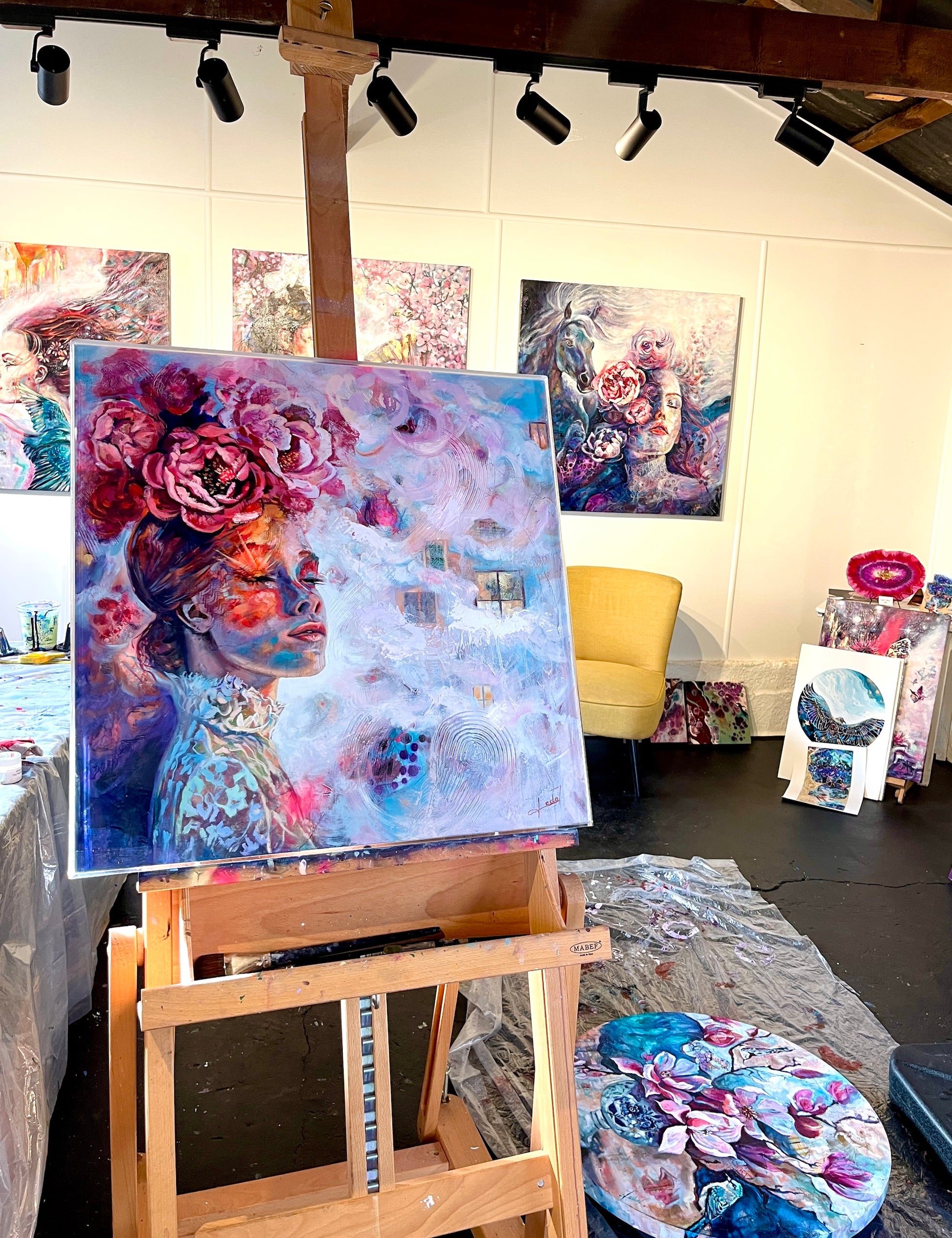 'Windows to the Soul' - Leda Daniel Art Studio