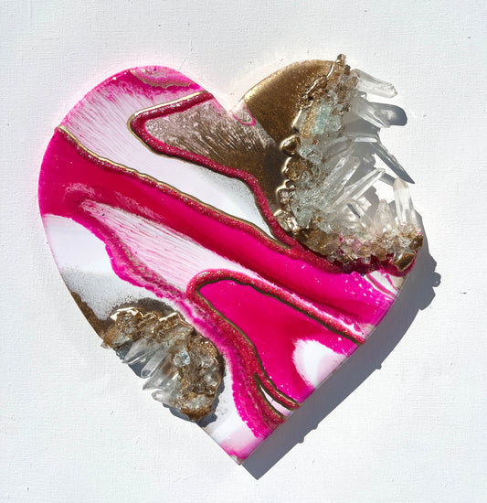 'Strawberry Kisses'- Love Heart