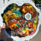 'Shooting Stars'- Recycled framed mirror