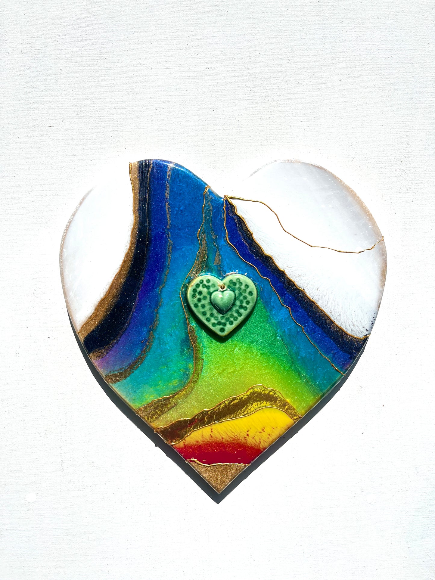 'The Colourful Heart'- Love Heart