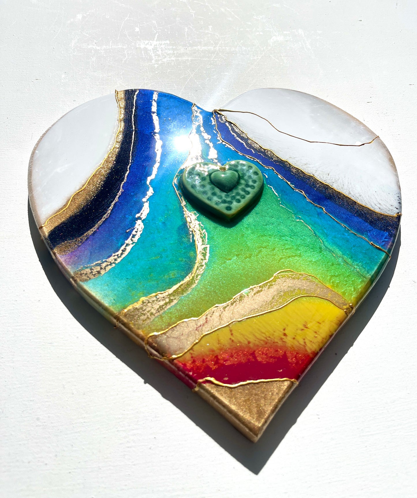 'The Colourful Heart'- Love Heart