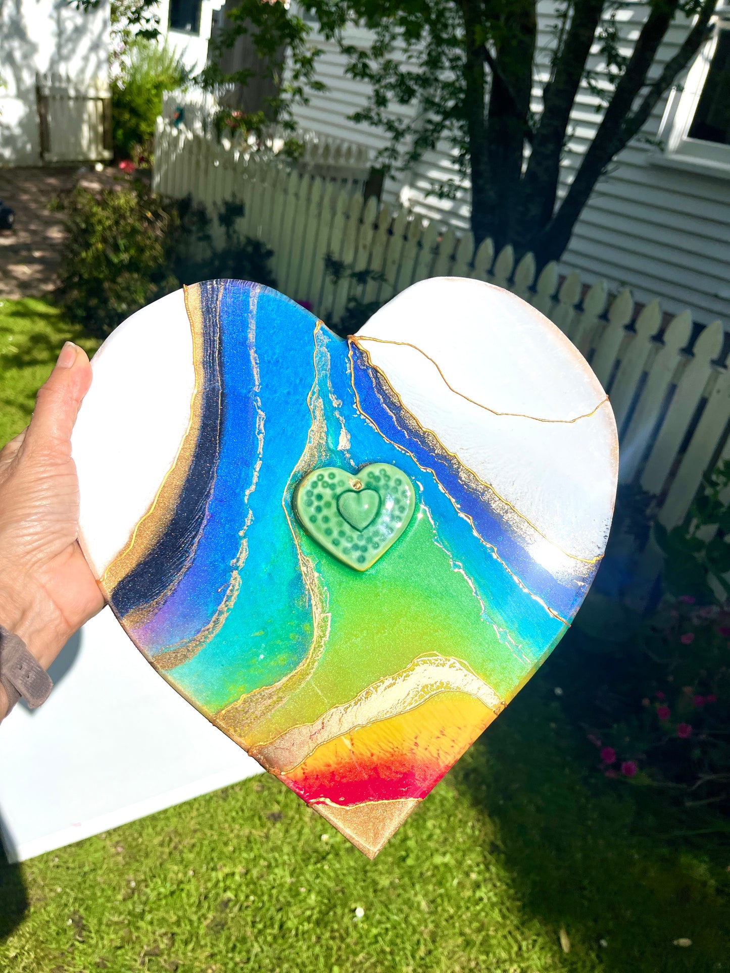 'The Colourful Heart'- Love Heart