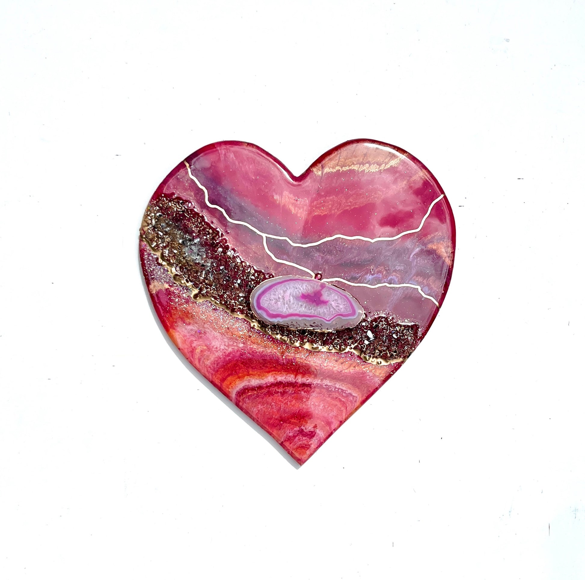 'Summer Breeze'- Love Heart - Leda Daniel Art Studio