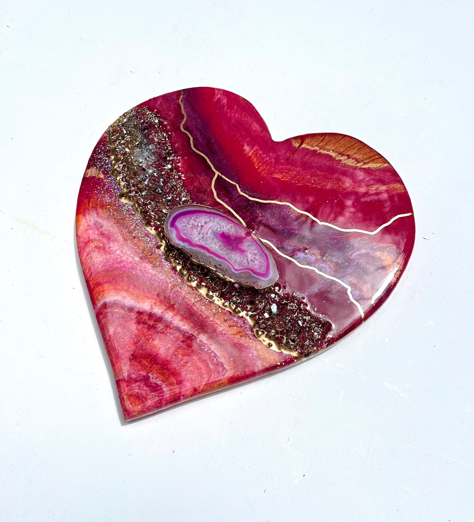 'Summer Breeze'- Love Heart - Leda Daniel Art Studio