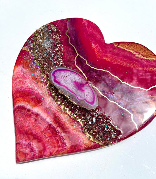 'Summer Breeze'- Love Heart - Leda Daniel Art Studio