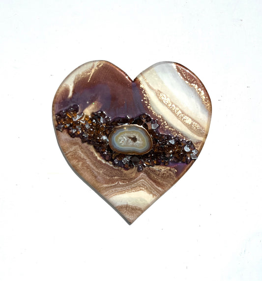 'Autumn Vibes'- Love Heart - Leda Daniel Art Studio