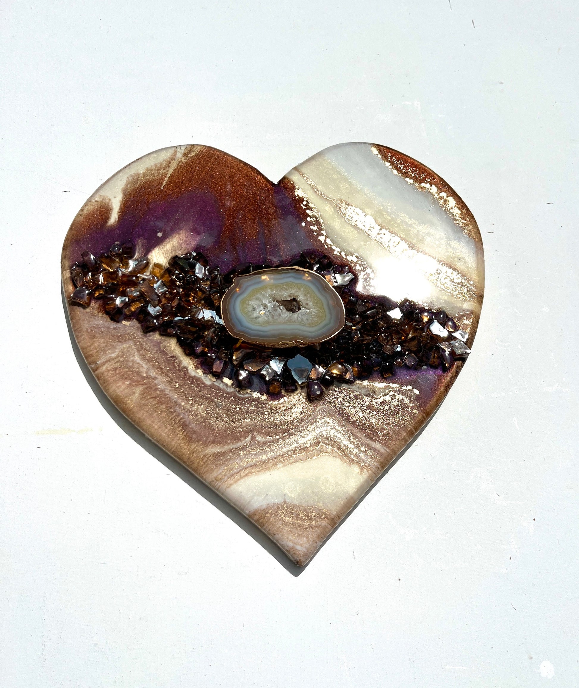 'Autumn Vibes'- Love Heart - Leda Daniel Art Studio