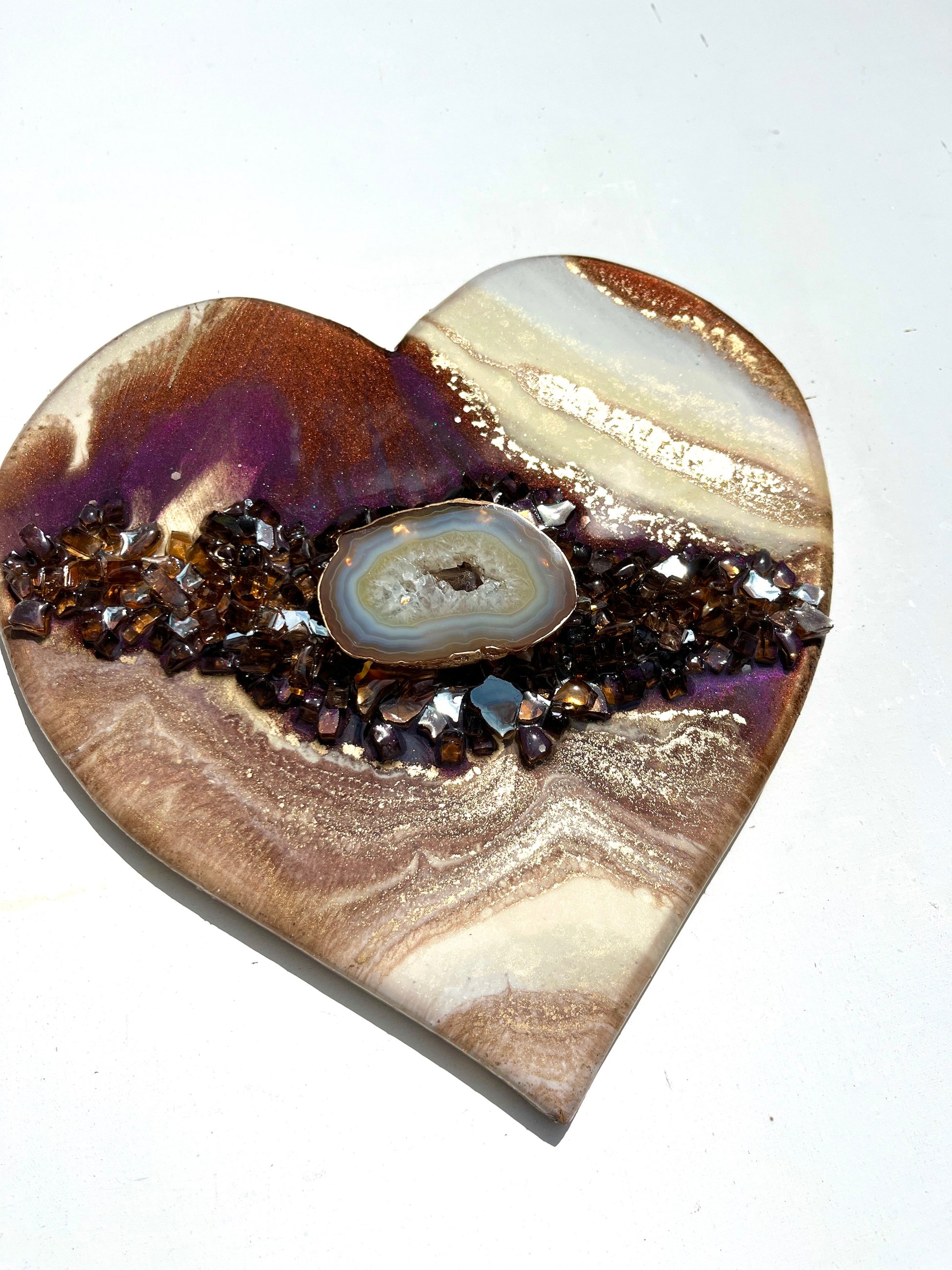 'Autumn Vibes'- Love Heart - Leda Daniel Art Studio