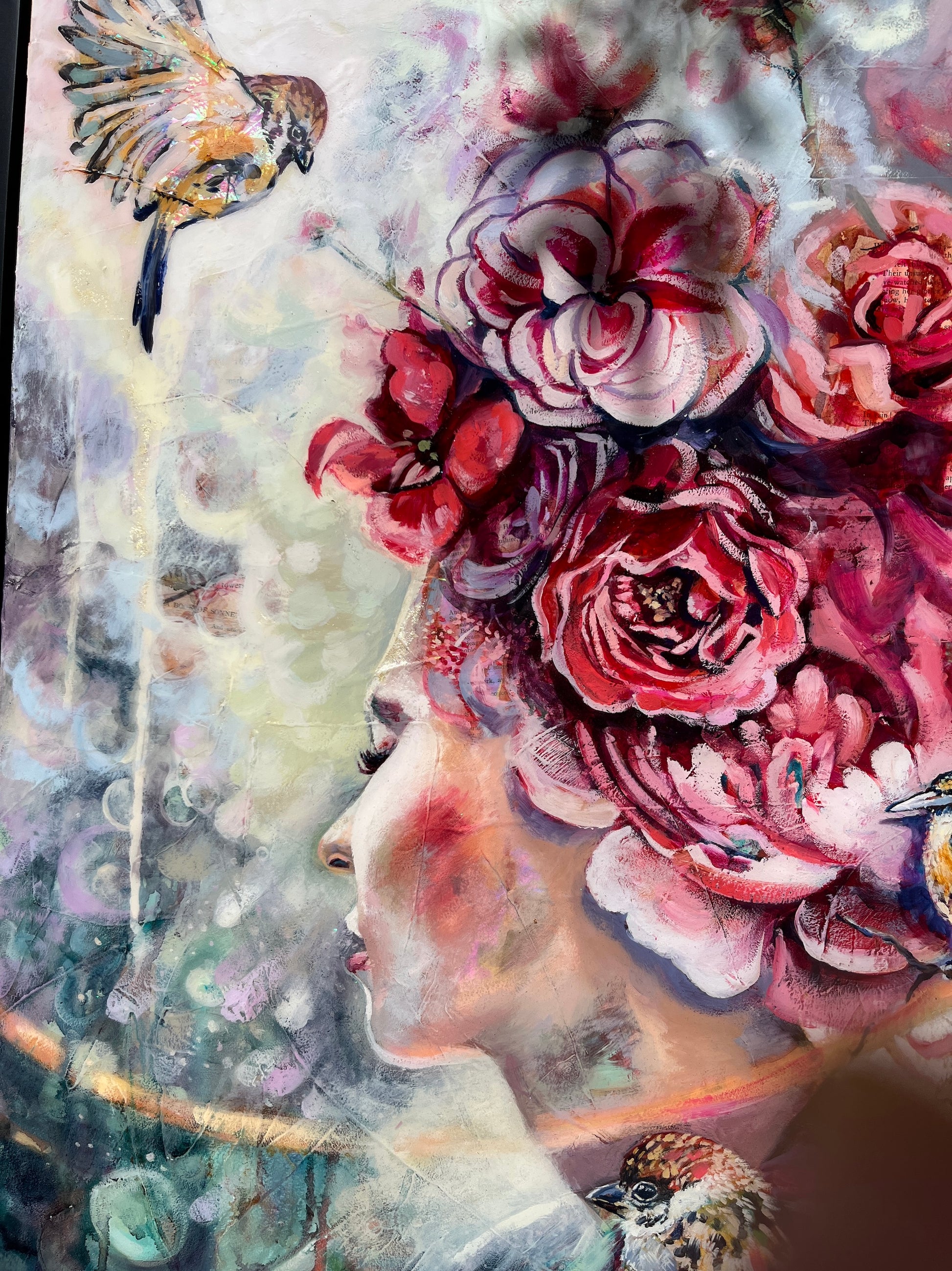 'Rise in Radiance' - Leda Daniel Art Studio