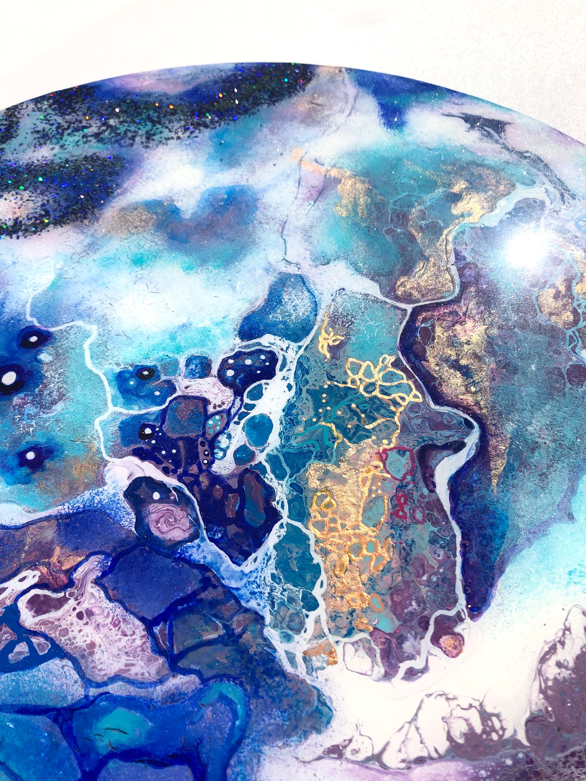 'Worlds Within' - Leda Daniel Art Studio