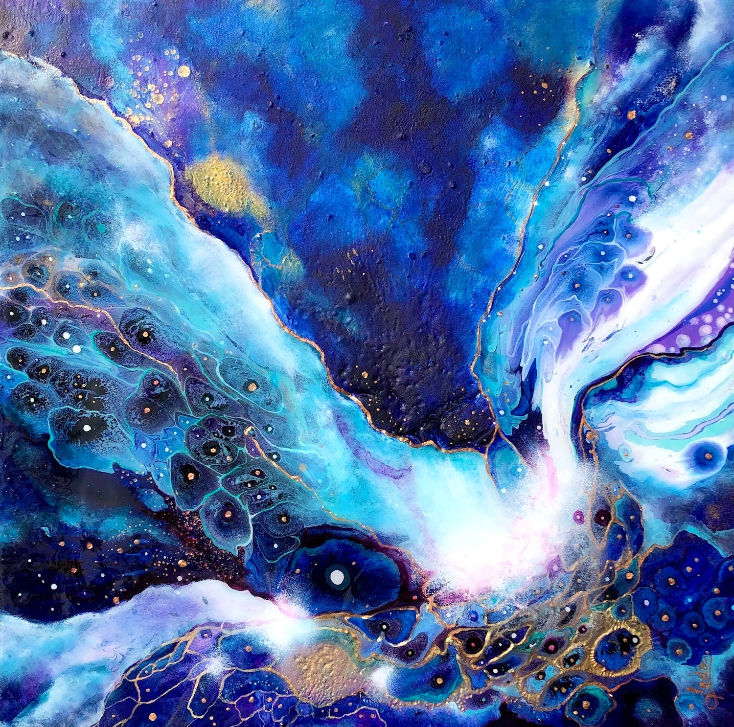 'Wings of Freedom' - Leda Daniel Art Studio