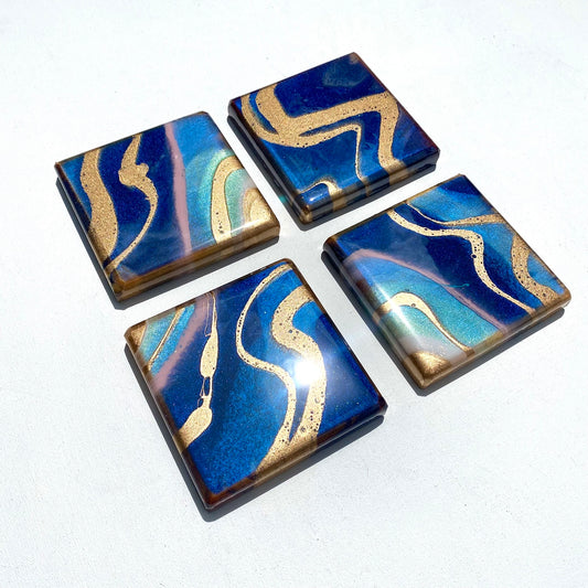 'Takapuna Beach'- Coaster Set