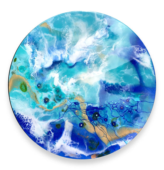 'Where The Oceans Meet' - Leda Daniel Art Studio